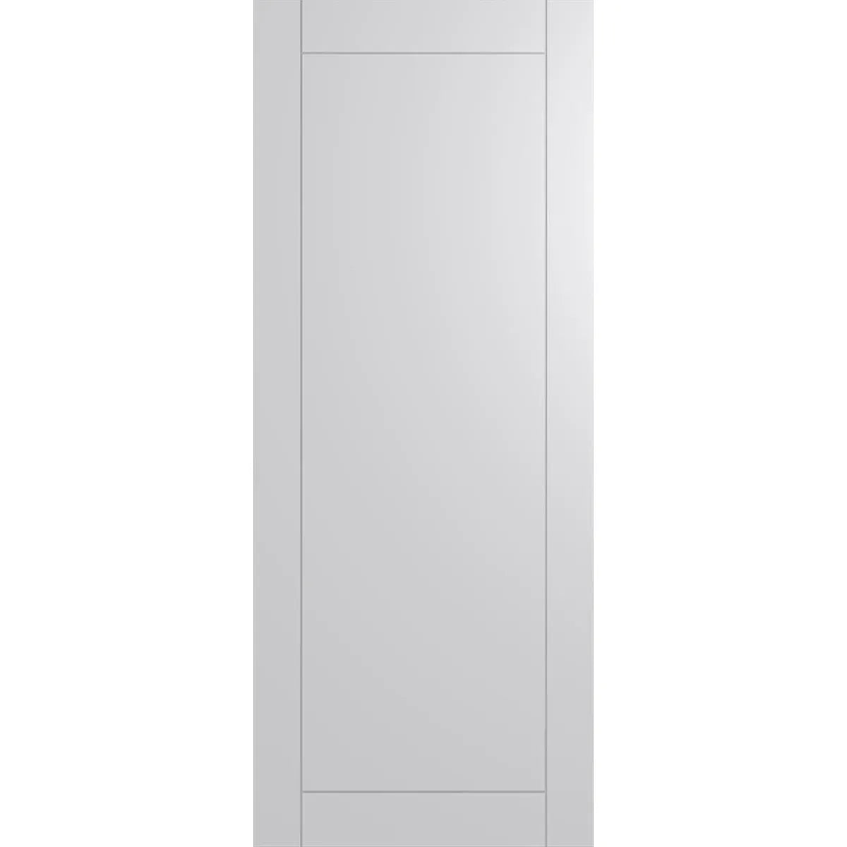 Modern Australian internal door. Hollowcore construction. Clean vertical and horizontal lines.
