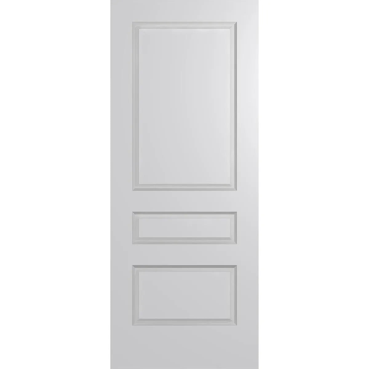 HMC7 is a MDF infill solid internal door with three panels.