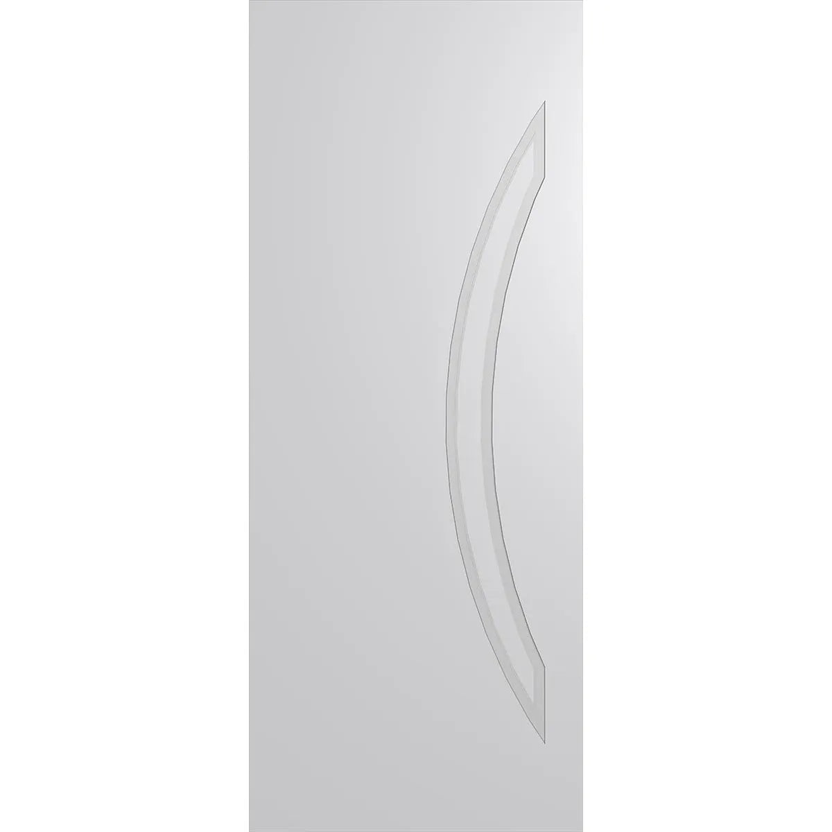 SOR6 is an internal door with semi-solid construction and a curved routed design.