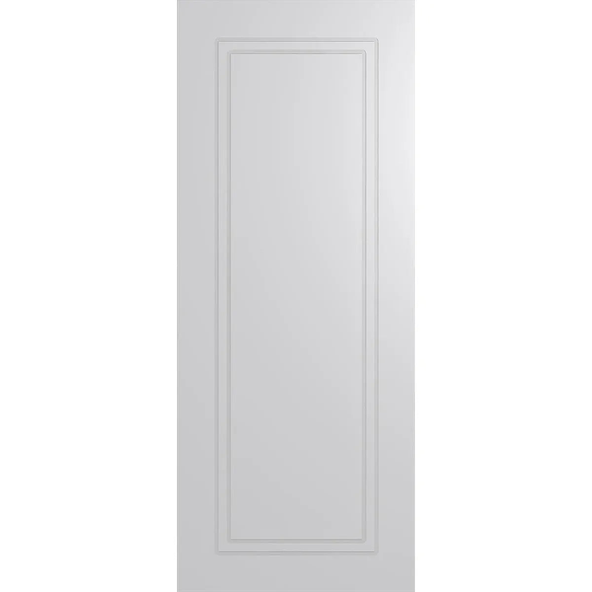 Popular internal door with 2 routed lines around entire door. 