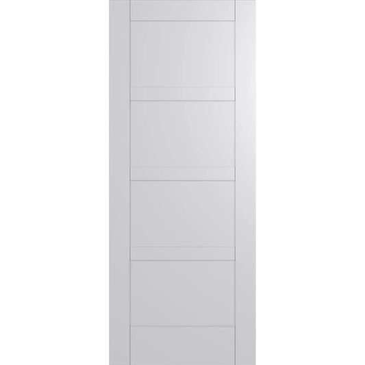 HAM4 is a shaker door manufactured by Hume Doors. Four horizontal panels add to modern interiors.