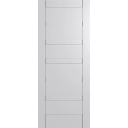 Shaker door with 6 panel design. 