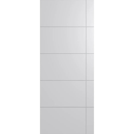 Modern internal door with clean routed lines.