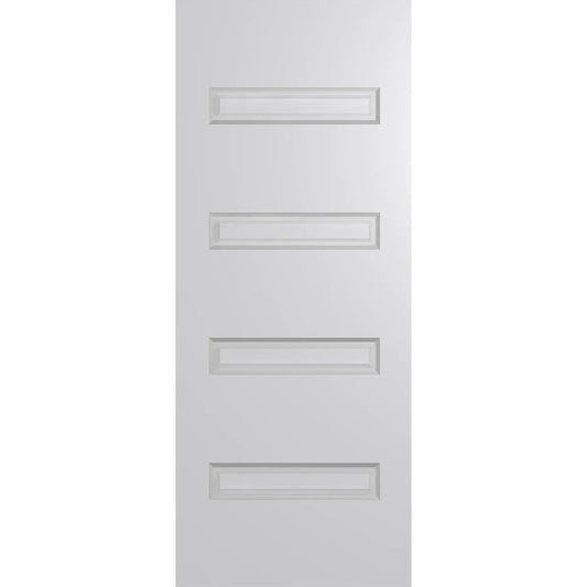 HMC10 - MDF infill with four routed horizontal panels.