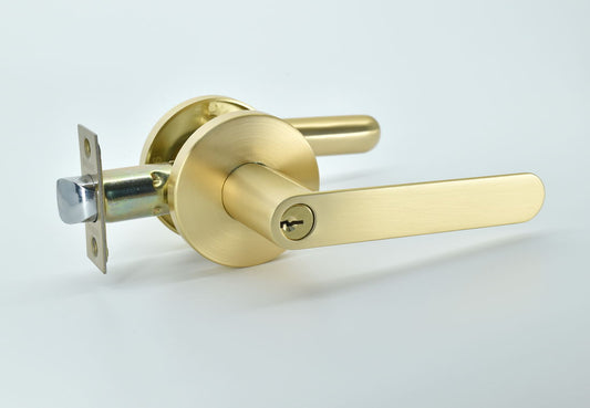 Mila Satin Brushed Gold Handle