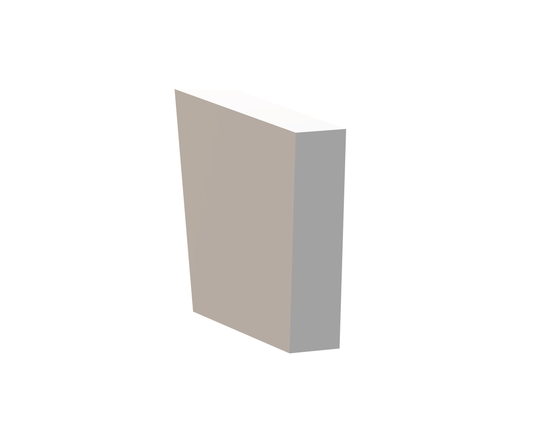 Square profile architraves with clean, modern edges – ideal for contemporary interior finishes